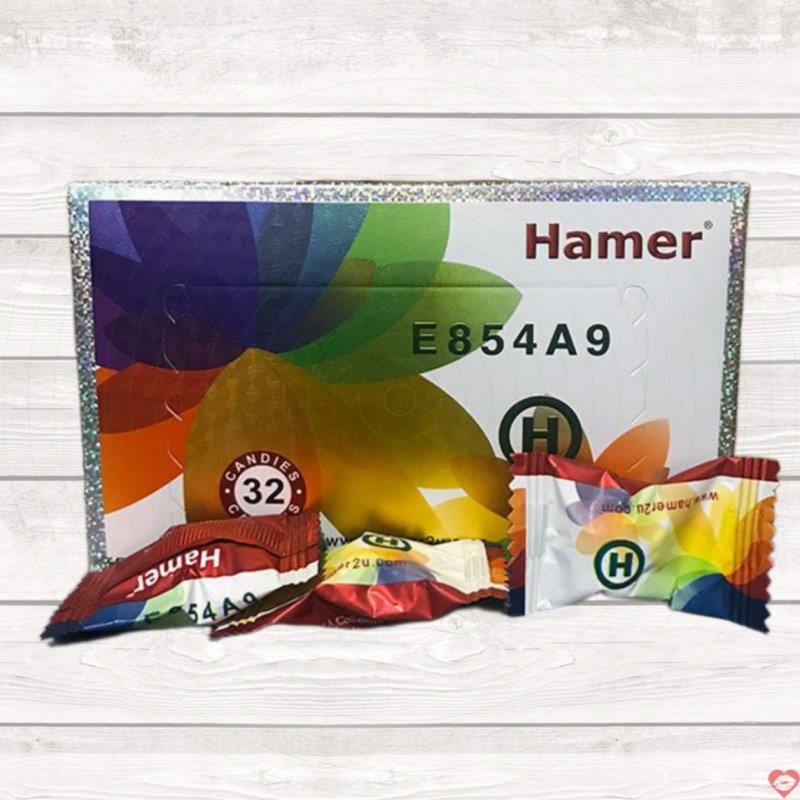 Kẹo sâm Hamer E854A9 tăng cường sinh lý nam hộp 32 viên chính hãng 