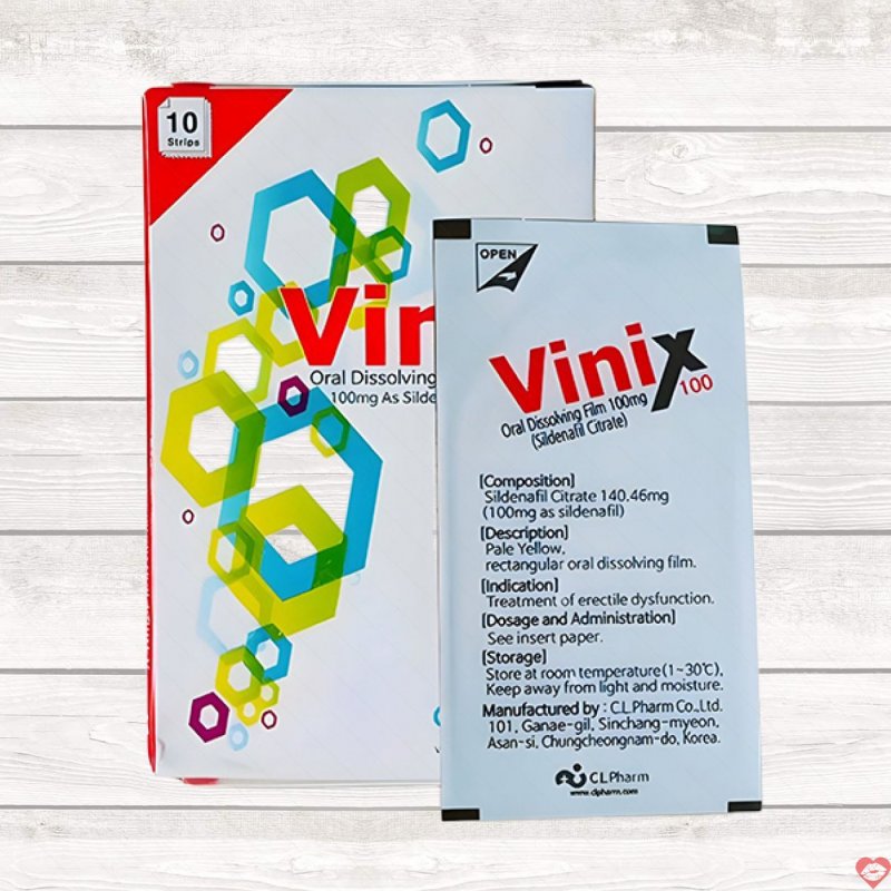Tem ngậm Vinix 100mg Hàn Quốc tăng cường sinh lý hiệu quả giá tốt 