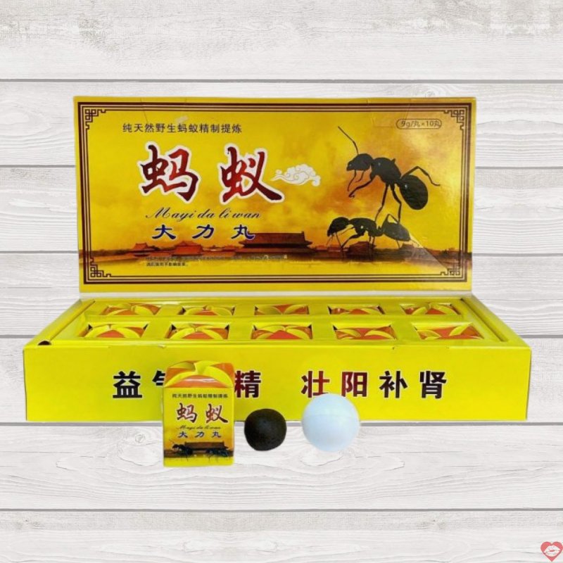 Viên uống Kiến Càng Đen tăng sinh lực nam giới hộp 10v 