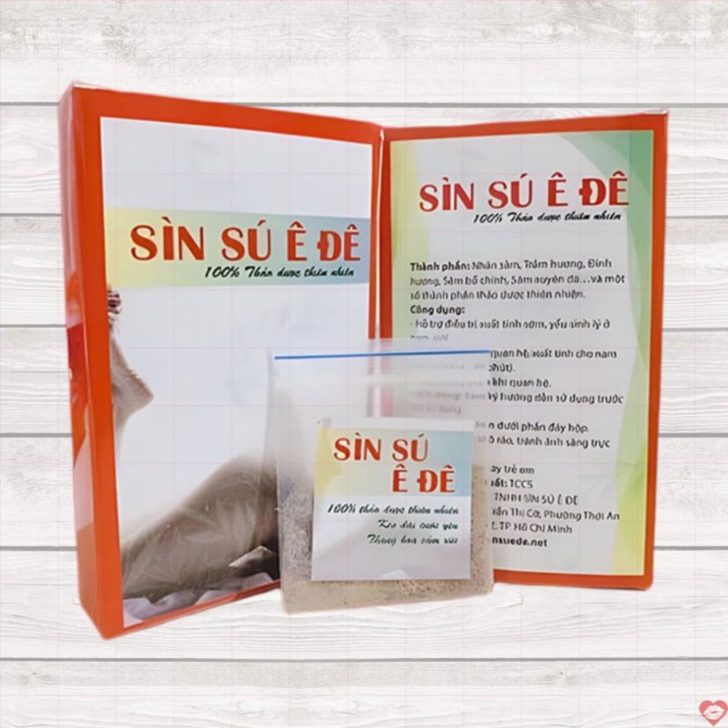 Bột Sìn Sú Ê Đê kéo dài thời gian quan hệ chống xuất tinh sớm 