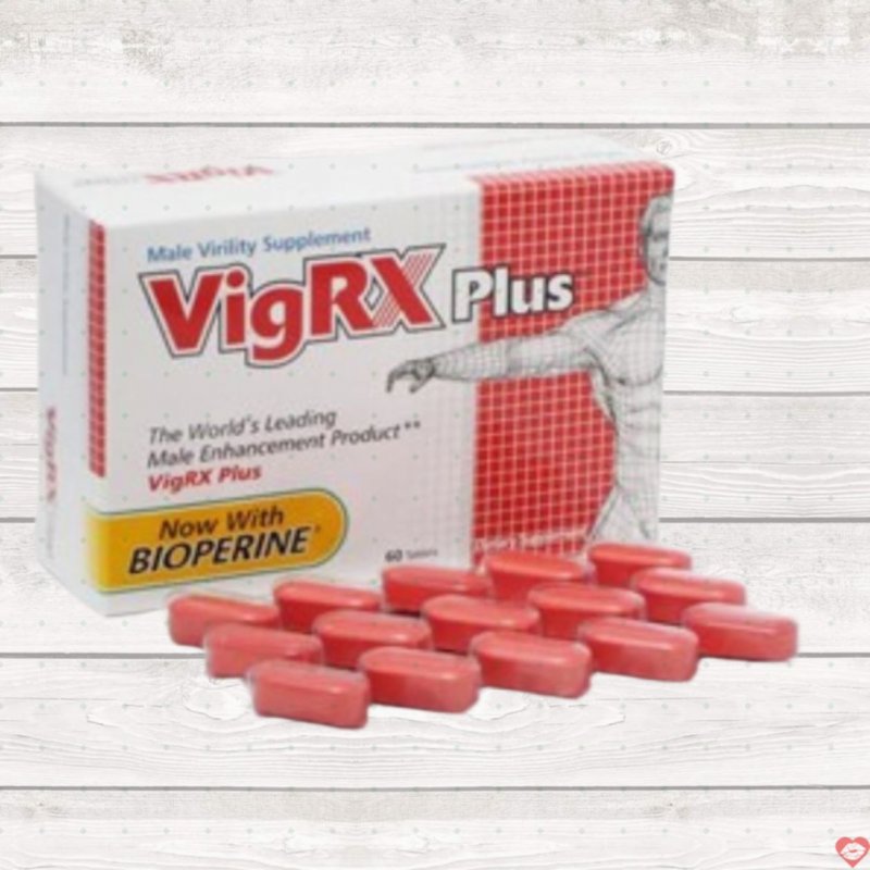 Viên uống VigRX Plus tăng cường sinh lý nam mạnh mẽ chính hãng Mỹ 