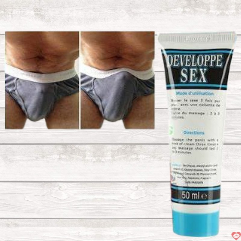 Kem bôi tăng kích thước dương vật thảo dược tự nhiên Developpe Sex hiệu quả 