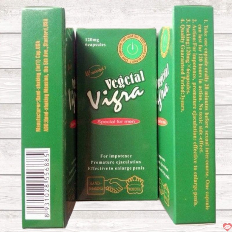 Thuốc cường dương thảo dược Mỹ Vegetal Viagra tăng cường hưng phấn 
