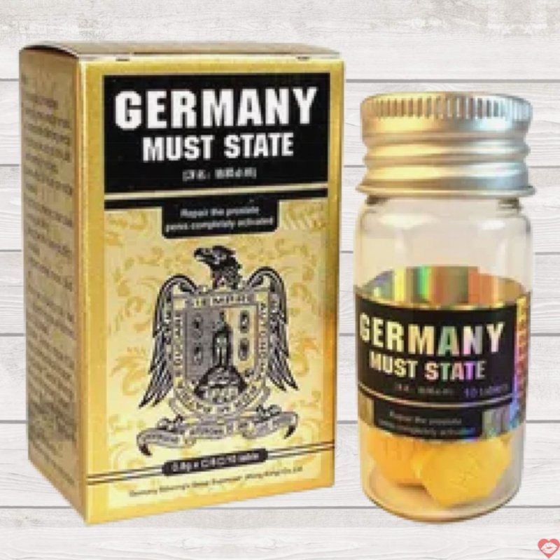 Lên đỉnh nhanh tăng sinh lý GERMANY MUST STATE chính hãng mạnh mẽ 