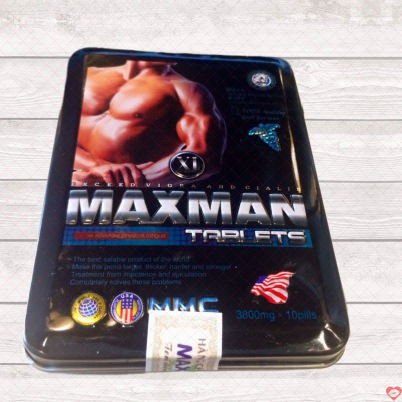 Viên Uống Maxman CC03 – Tăng Cường Sinh Lý Nam, Kéo Dài Quan Hệ 