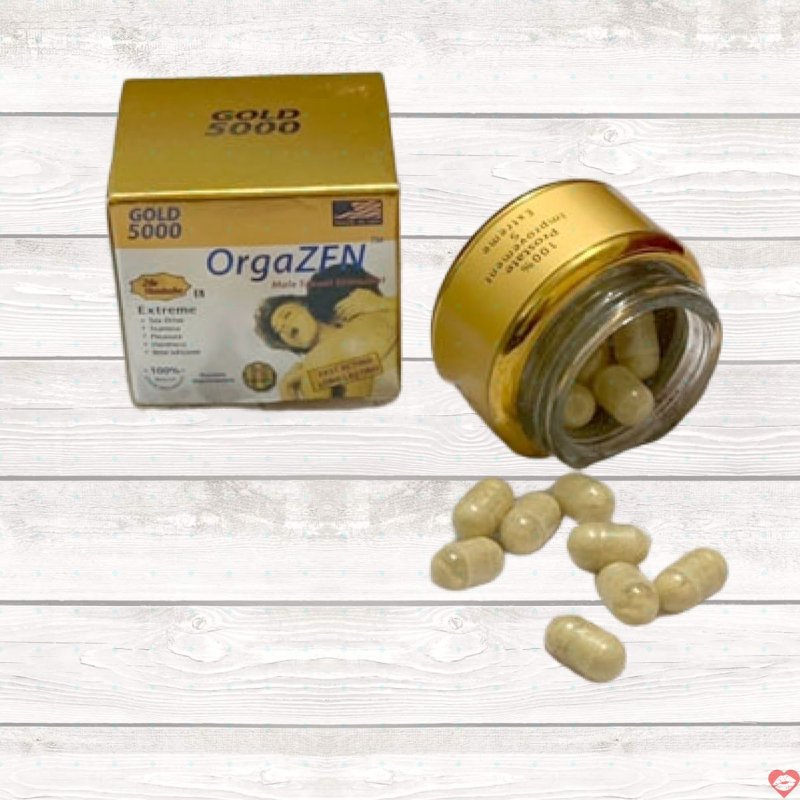 Thảo dược cường dương Gold 5000 OrgaZFN tăng sinh lực nam mạnh 