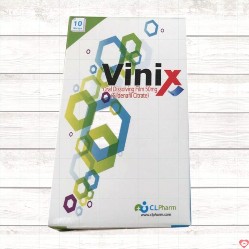 Tem Vinix 50mg Chính Hãng Hàn Quốc Thuốc Ngừa Rối Loạn Cương Dương 