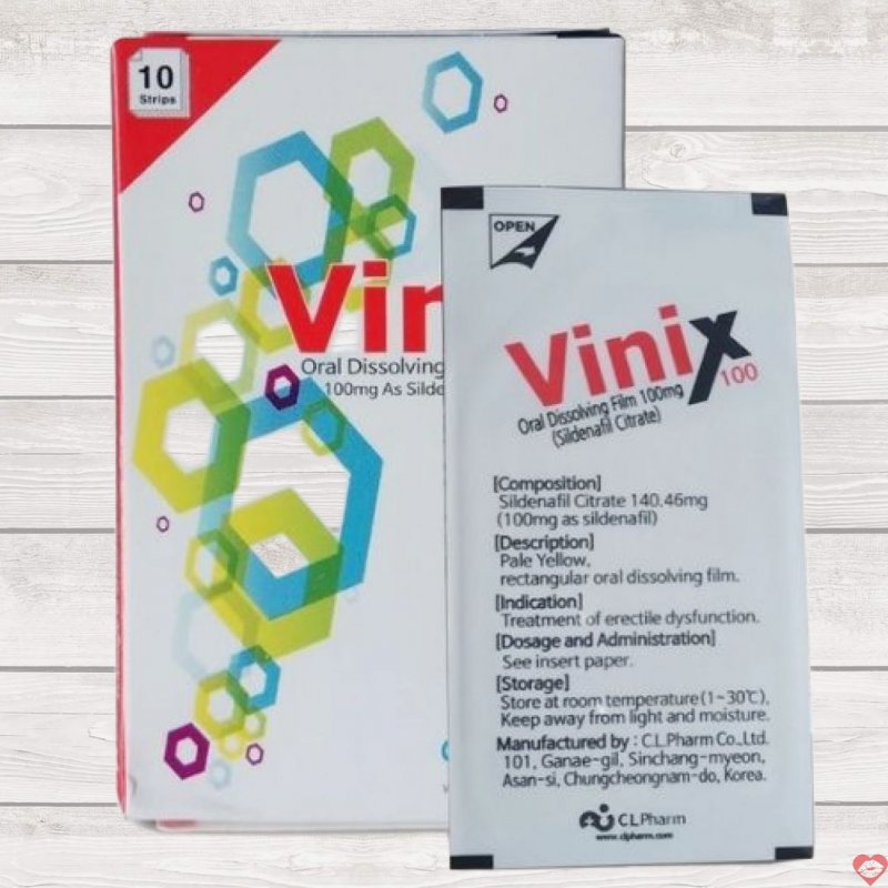 Tem Vinix 100mg Hàn Quốc Ngậm Tăng Ham Muốn Giá Tốt Chính Hãng 