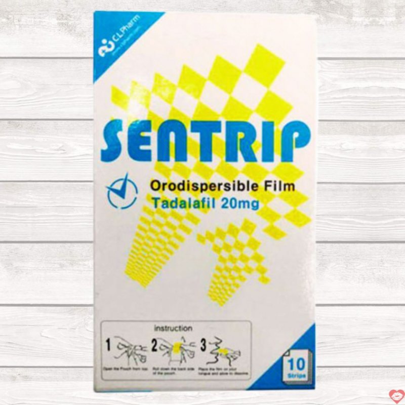 Tem Ngậm Sentrip 20mg Hàn Quốc Cao Cấp Kích Thích Bản Lĩnh Nam 