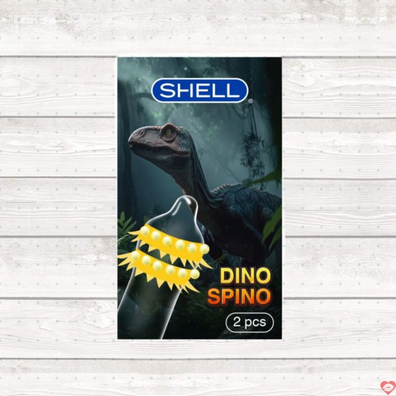 Bao cao su Shell Dino Spino 2 vòng gai bi nổi kích thích cực mạnh dễ lên đỉnh 