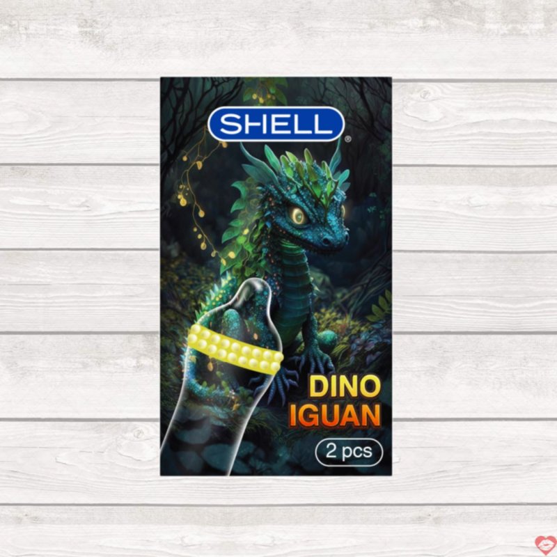 Bao cao su Shell Dino Iguan siêu kích thích, an toàn, thăng hoa 
