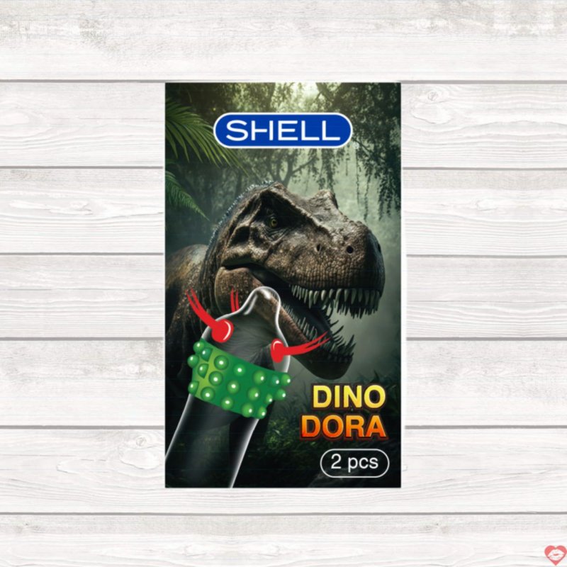Bao cao su Shell Dino Dora kích thích mạnh mẽ an toàn cho bạn 