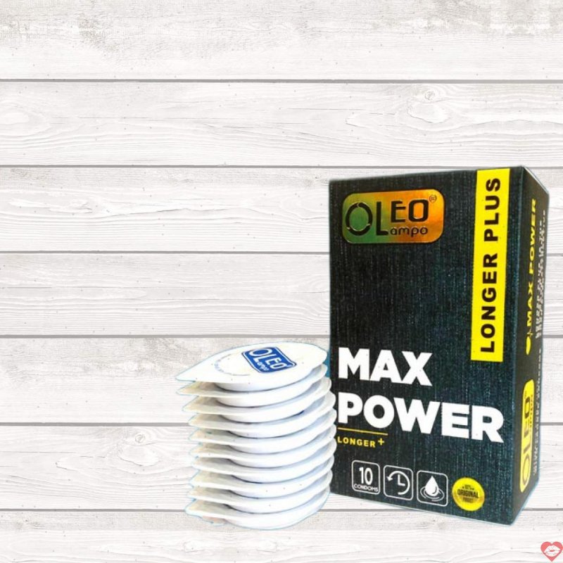 Bao cao su Oleo Lampo Max Power siêu gai kéo dài thời gian 