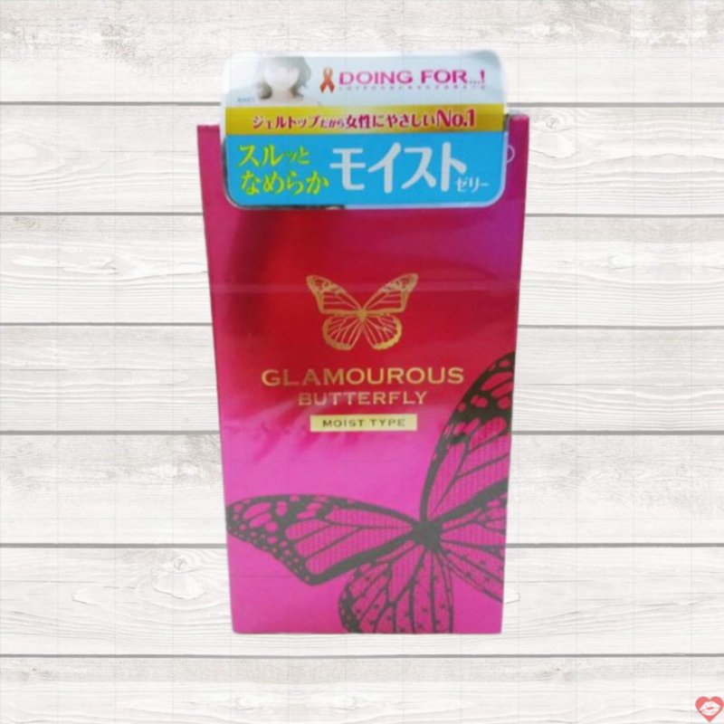 Bao cao su Jex Glamourous Butterfly mỏng mềm, giữ ẩm cực khoái 