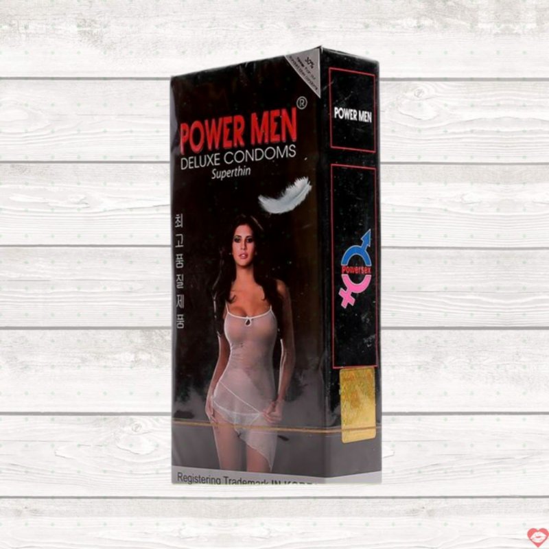 Bao cao su Hàn Quốc Power Men mỏng nhẹ gel nhiều an toàn giá tốt 