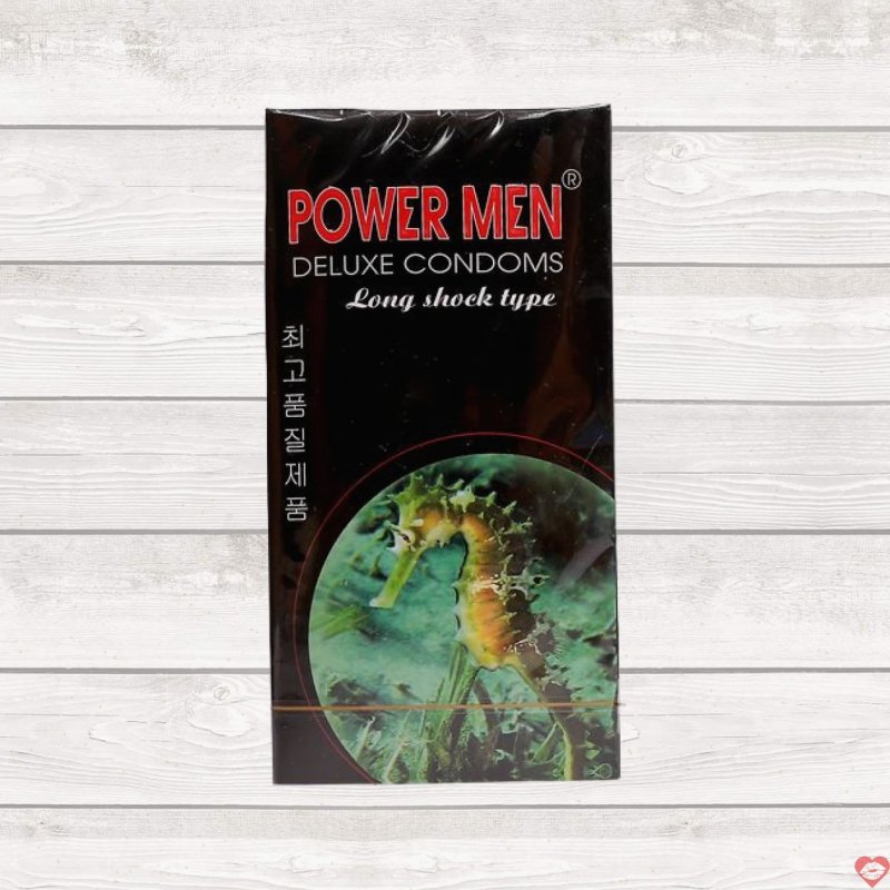 Bcs POWER MEN Long Shock Type kéo dài quan hệ chống xuất tinh sớm 