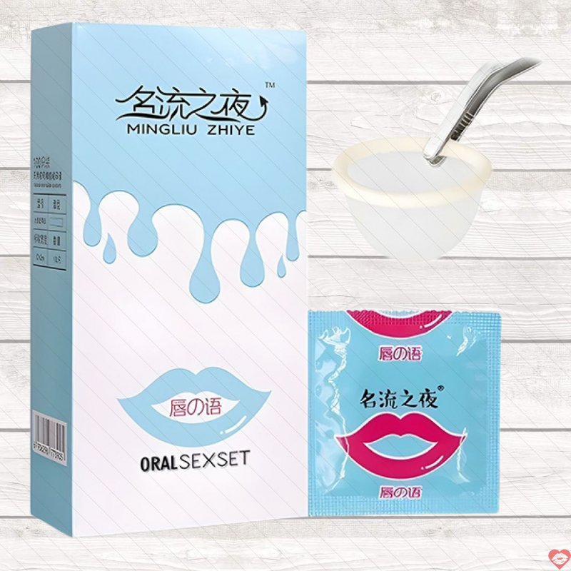 Bao cao su Oral Sex bạc hà 100 cái an toàn kích thích mua 