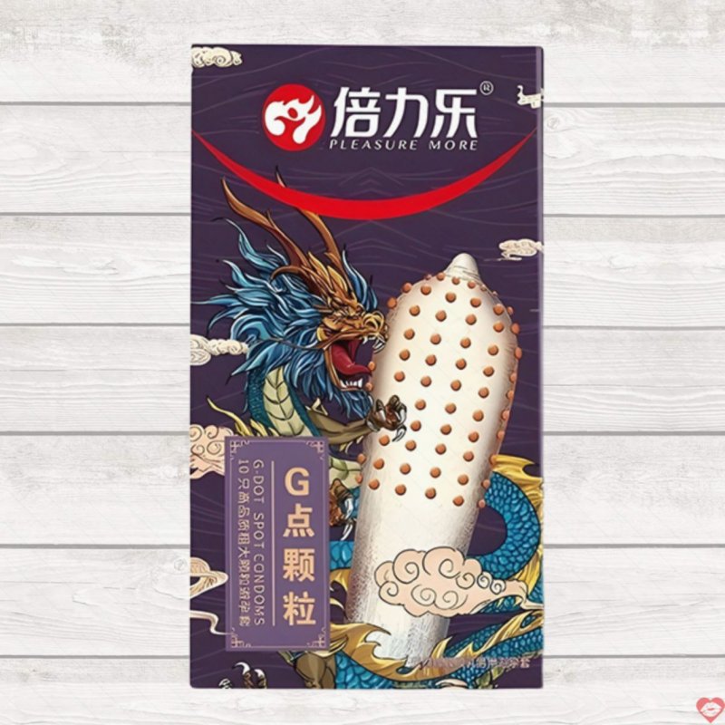 Bao cao su siêu gai G-DOT SPOT 520 HBM hộp 10 chiếc kích thích mạnh 