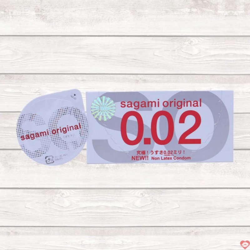 Bao cao su Sagami Original 0.02 siêu mỏng cao cấp an toàn 