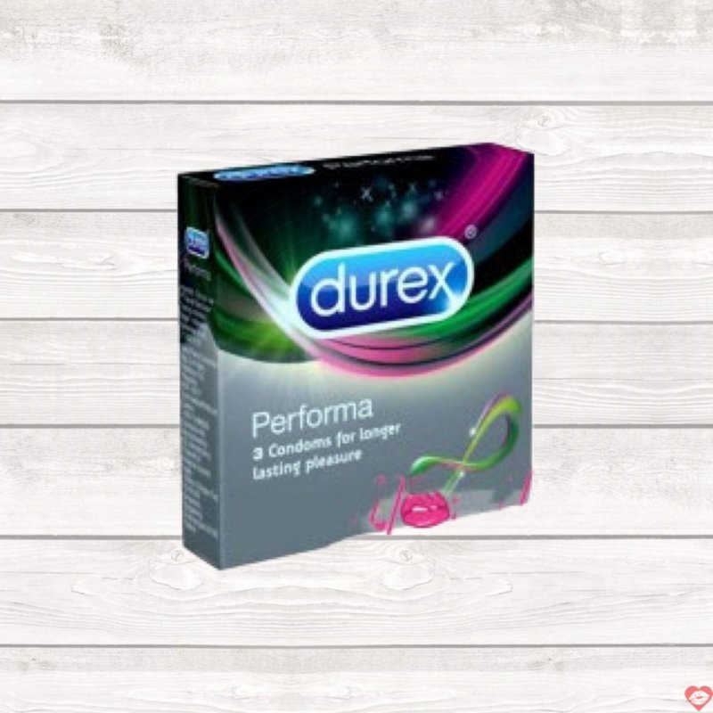Bao cao su Durex Performa 3 chiếc kéo dài thời gian quan hệ 
