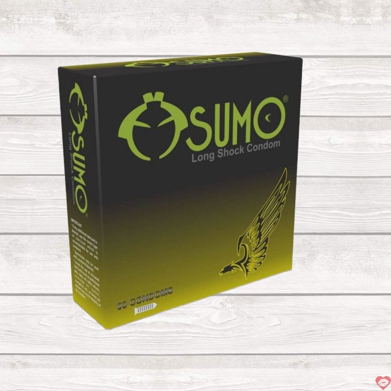Bao cao su Sumo Long Shock kéo dài thời gian an toàn chất lượng cao 