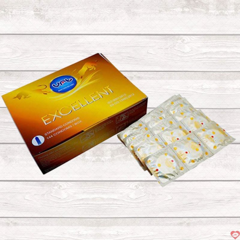 Bao Cao Su VRT Giá Rẻ Bền Chắc An Toàn Hộp 144 Cái 