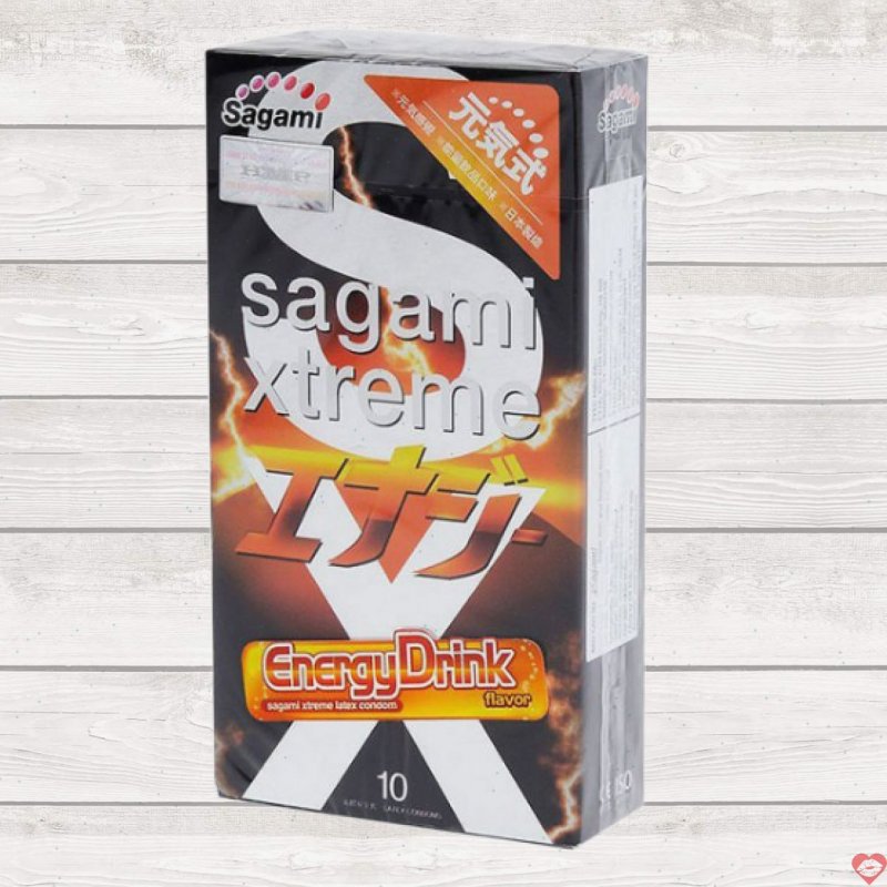 Bao Cao Su Sagami Xtreme Energy Hương Nước Tăng Lực Siêu Mỏng Kích Thích 