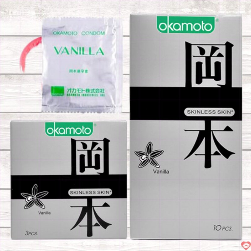 Bao Cao Su Okamoto Skinless Skin Vanilla