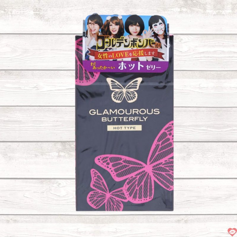 Bao Cao Su Jex Glamourous Butterfly Hot Type Siêu Mỏng 12s