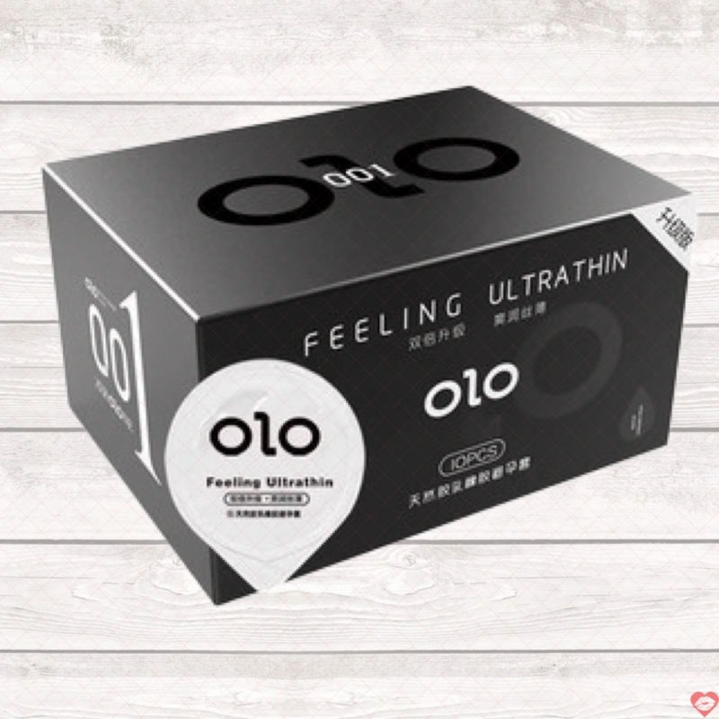 Bao Cao Su 0.01 OLO Đen Hương Vani Siêu Mỏng Nhiều Gel Bôi Trơn Kéo Dài Thời Gian - Hộp