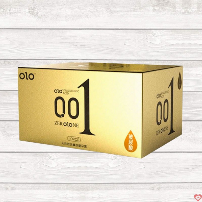 Bao cao su OLO 0.01 gân gai siêu mỏng hộp 10 kéo dài thời gian an toàn 