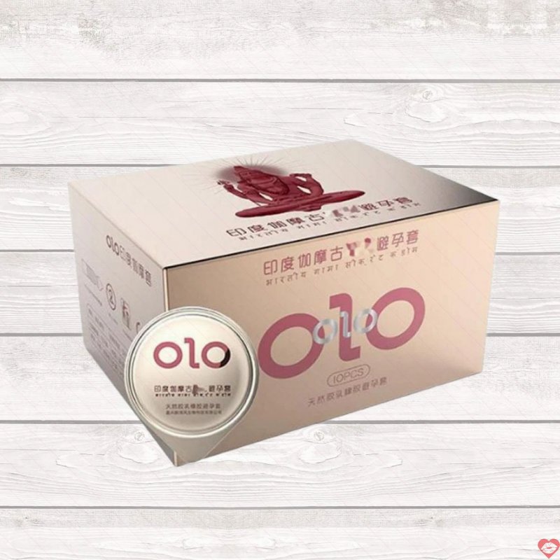 Bao cao su OLO Gamma Formula gân gai kéo dài hưng phấn hộp 10 