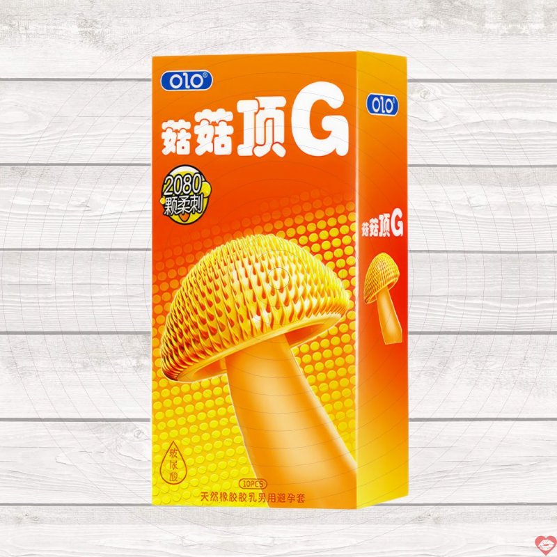 Bao cao su OLO Spike G 2080 gai mềm kích thích điểm G hộp 10 cái 