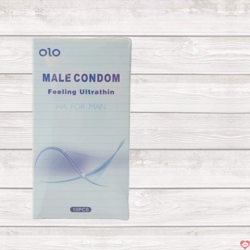 Bao cao su OLO Ultrathin siêu mỏng hộp 10 cái an toàn chất lượng 