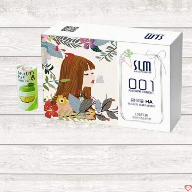 Bao cao su siêu mỏng slim slm 001 hộp 100 cái an toàn hiệu quả 