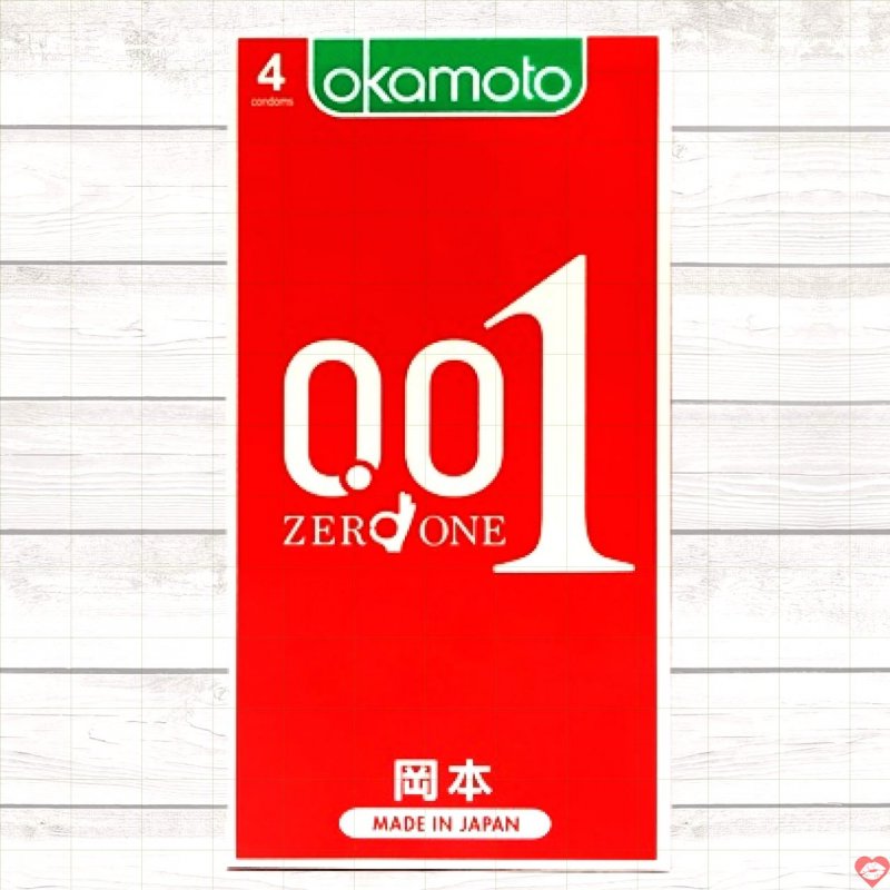 Bao cao su Okamoto 0.01 siêu mỏng an toàn cảm giác thật 