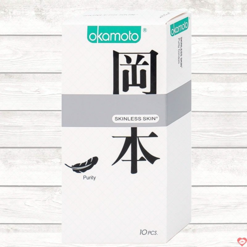 Bao cao su Okamoto Skinless siêu mỏng ôm sát cảm giác thật 0.05mm 