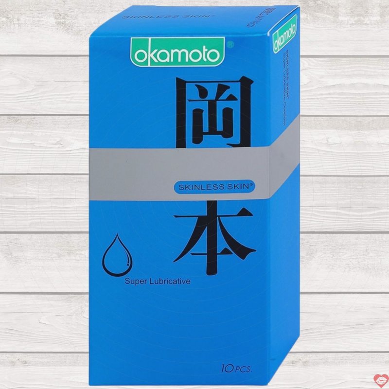 Bao cao su Okamoto siêu mỏng nhiều gel bôi trơn an toàn 