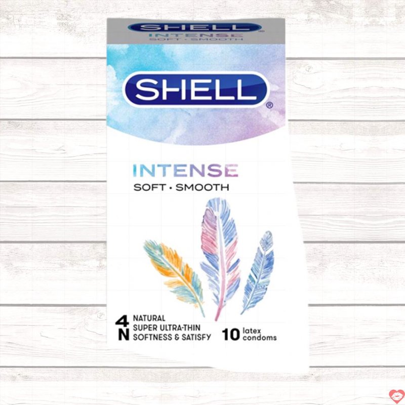 Bao cao su Hàn Quốc Shell Intense 10s siêu mỏng an toàn chính hãng 