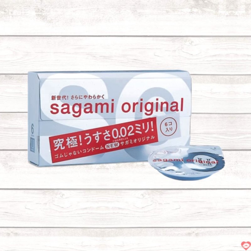 Bao cao su Sagami Original 002 siêu mỏng hộp 2 chiếc an toàn tin cậy 