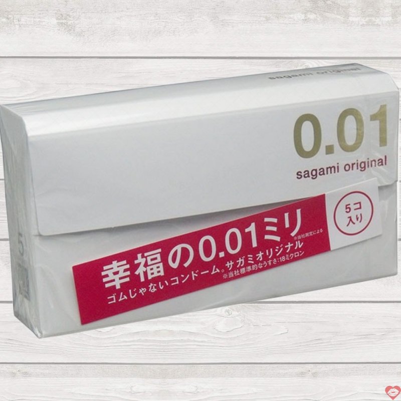 Bao cao su Sagami 0.01 mỏng siêu mềm thoáng khí an toàn 
