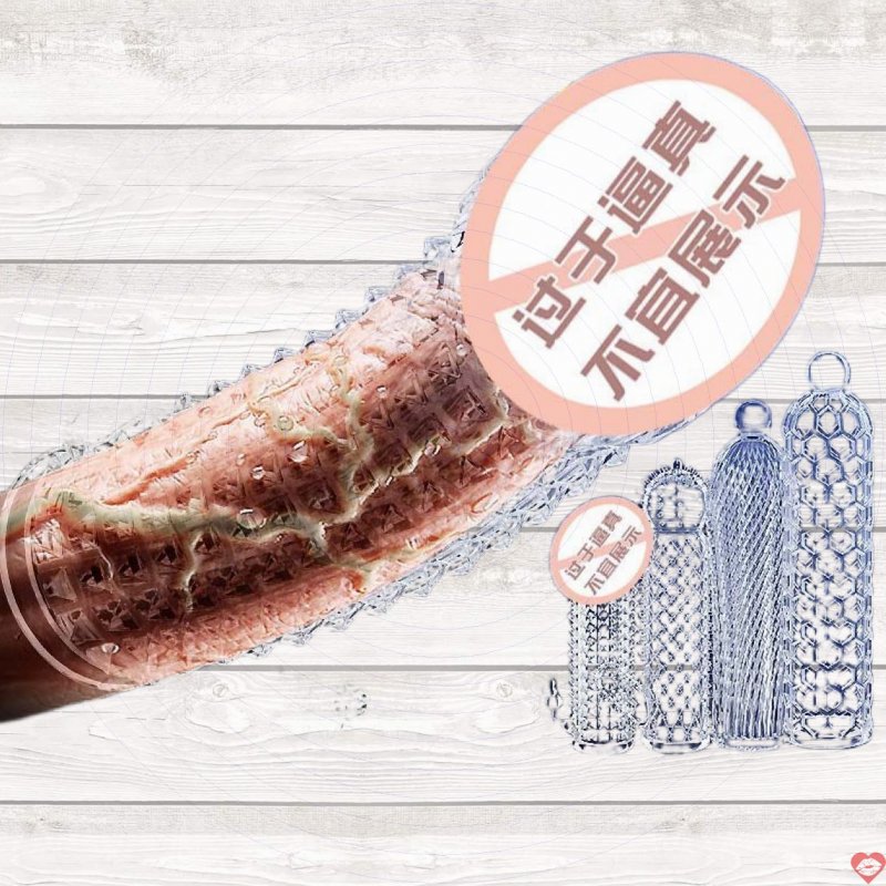 Bộ bao cao su đon dên Schegy 4 chiếc trong suốt gân gai khủng giá rẻ