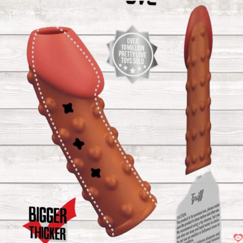 Bao Cao Su Đôn Dên Hở Đầu Có Gai PRETTY LOVE  Silicone