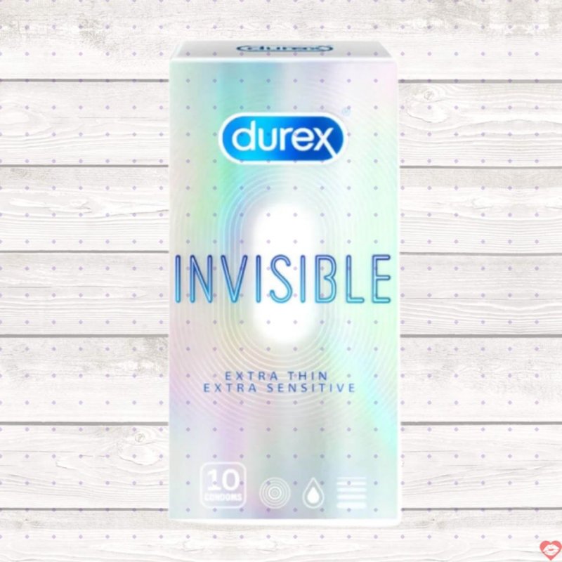 Bao cao su Durex Invisible siêu mỏng mềm mại an toàn giá tốt 