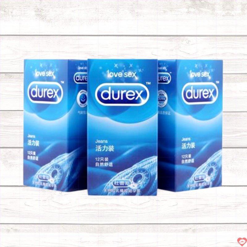 Bao cao su Durex nhiều gel bôi trơn an toàn chống tuột 
