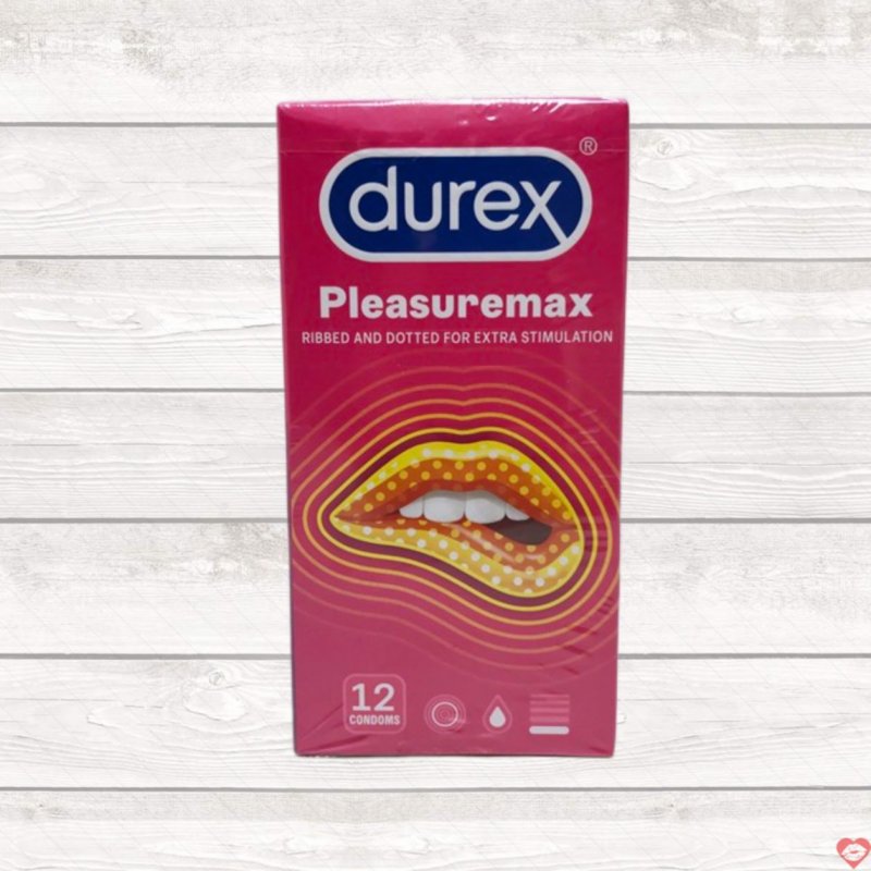 Bao cao su DUREX Pleasuremax gai lớn 56mm tăng khoái cảm 