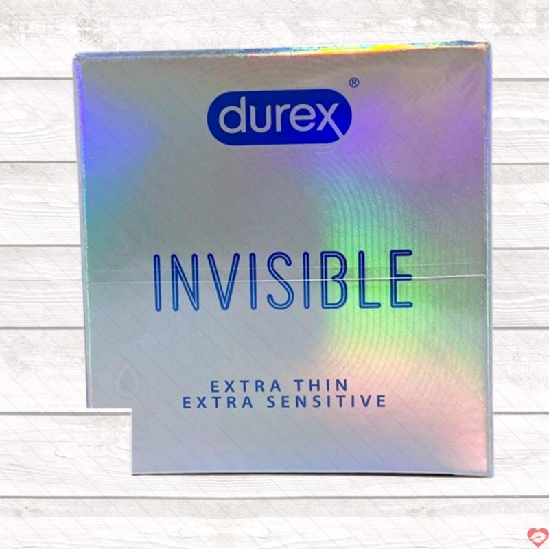 Bao cao su Durex Invisible siêu mỏng cao cấp an toàn chất lượng 