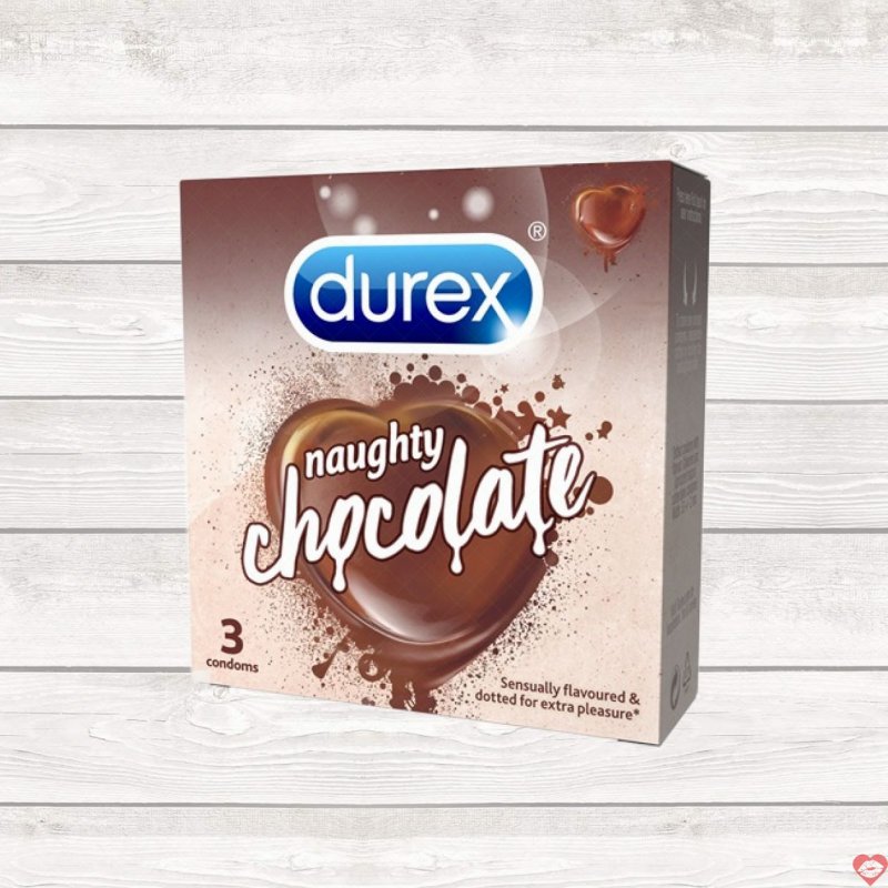 Durex Chocolate gai nhỏ hương socola kích thích cảm xúc tăng khoái 