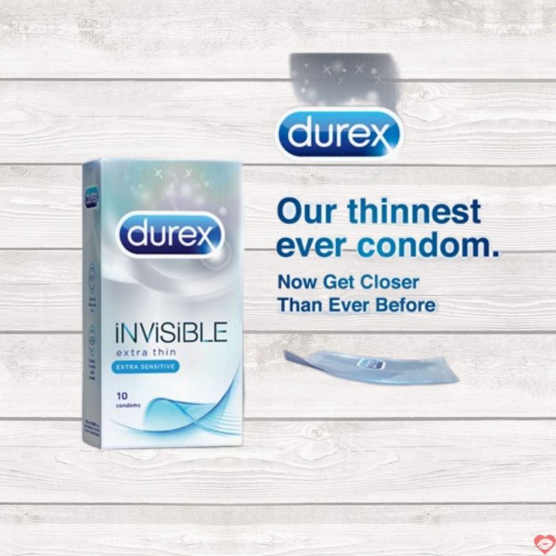 BCS Siêu Mỏng Durex Extra Thin 10s Mềm Mại An Toàn Giá Tốt 