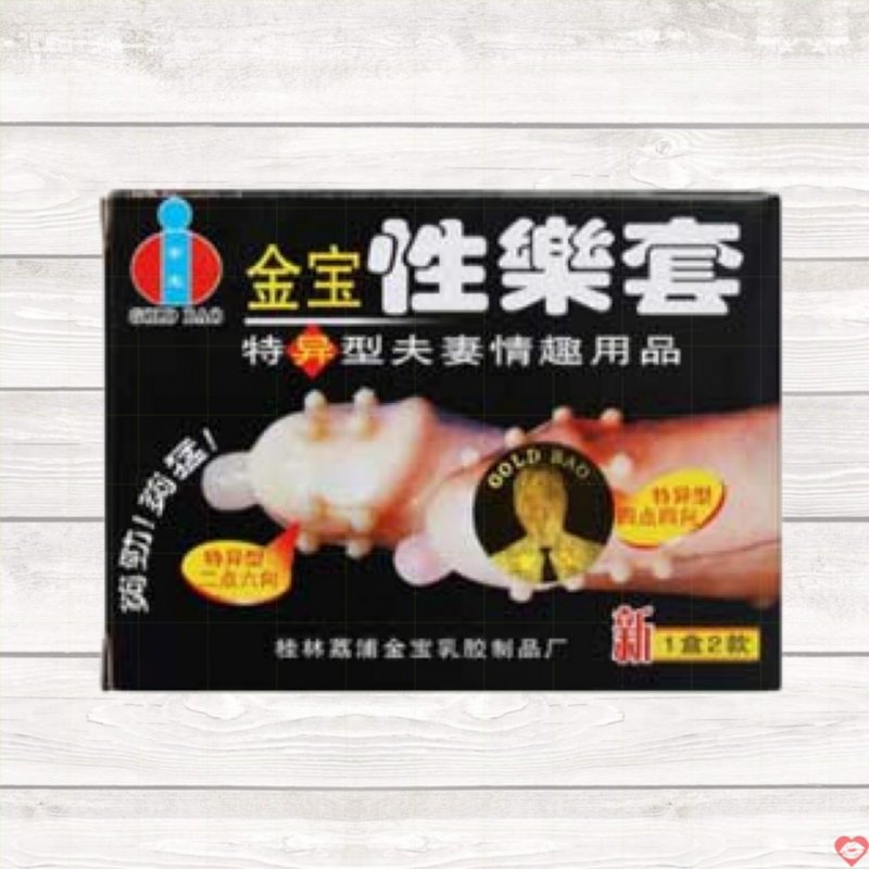 Bao cao su Gold bi gai siêu to kích thích cực khoái mạnh 